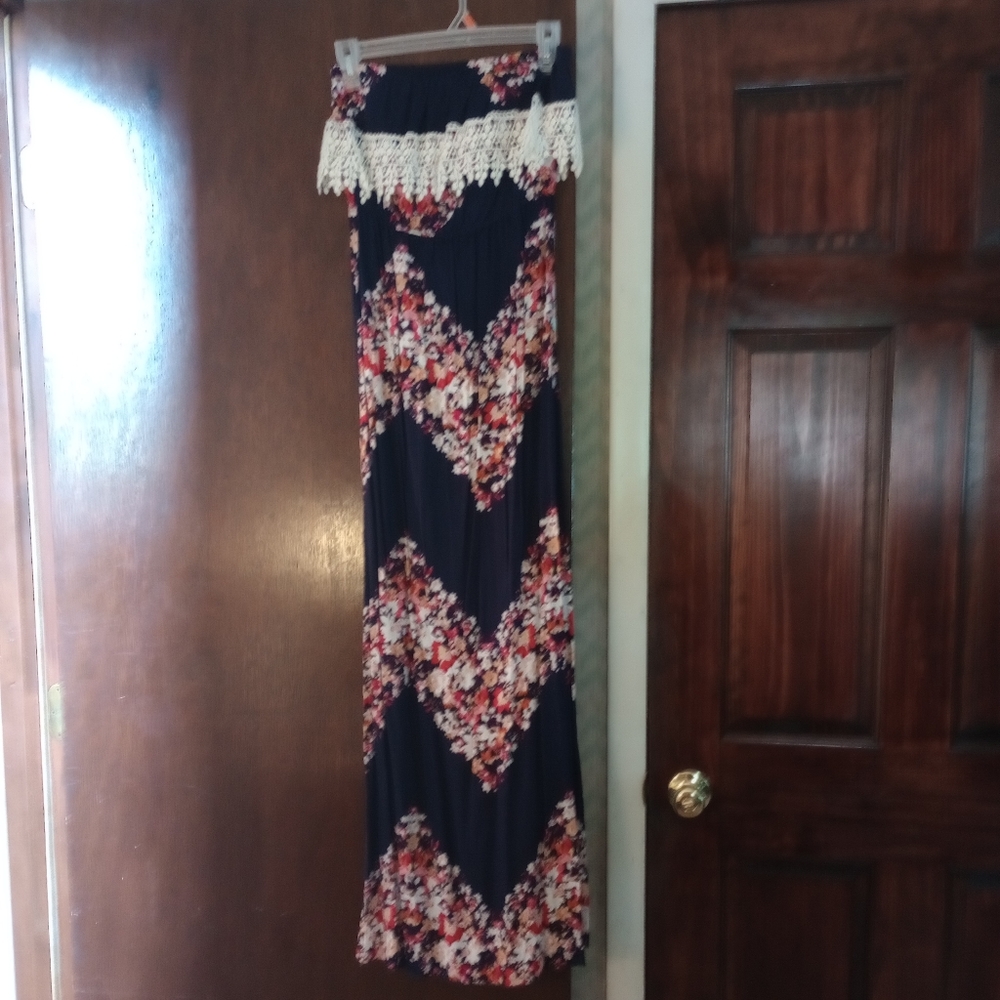 Strapless dress